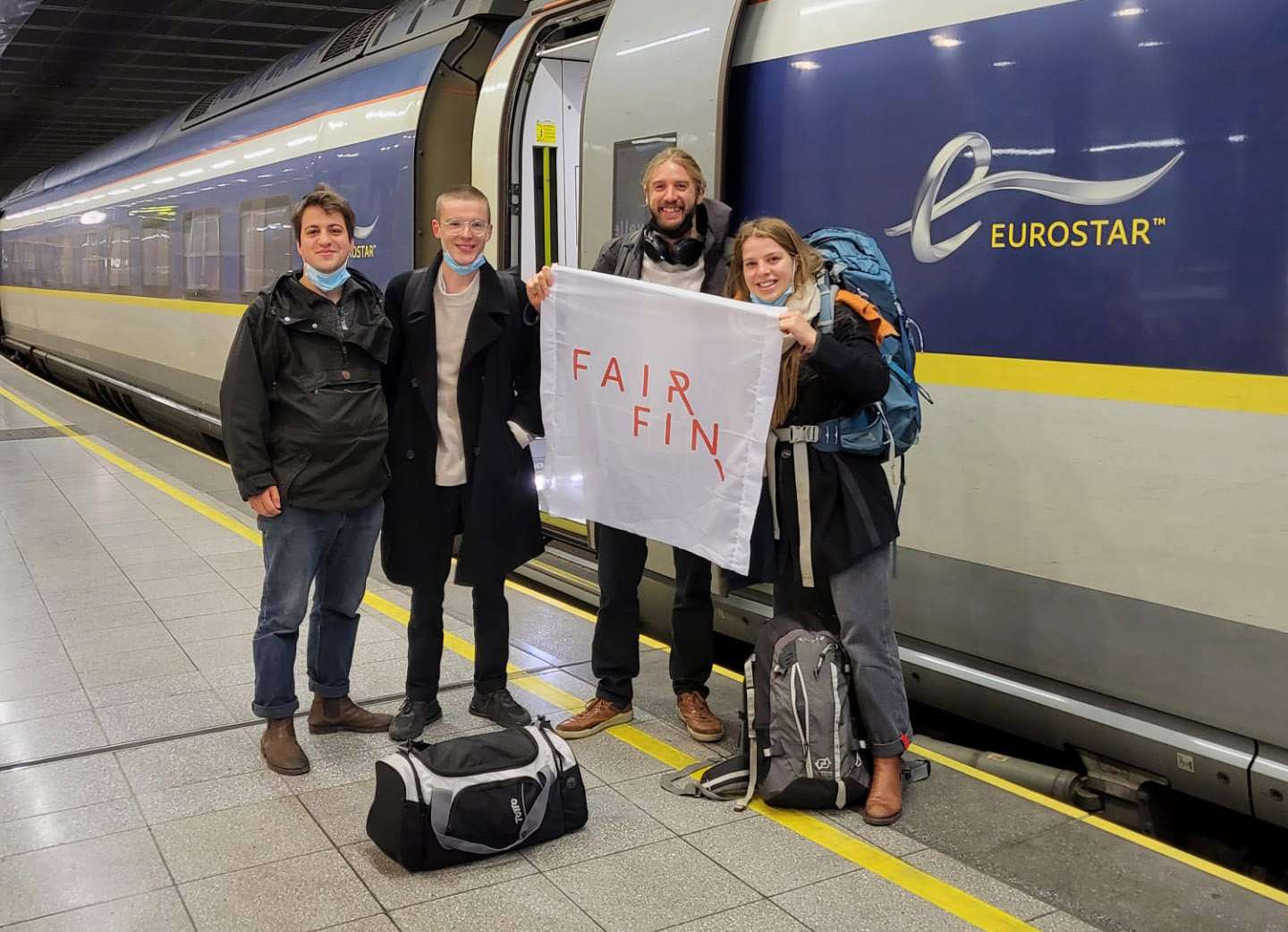 FairFin vertrekt naar Glasgow
